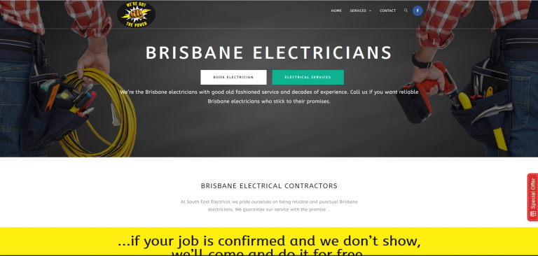 website of brisbane south east electrical